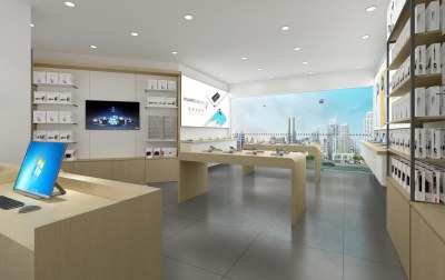 现代数码店3D模型下载